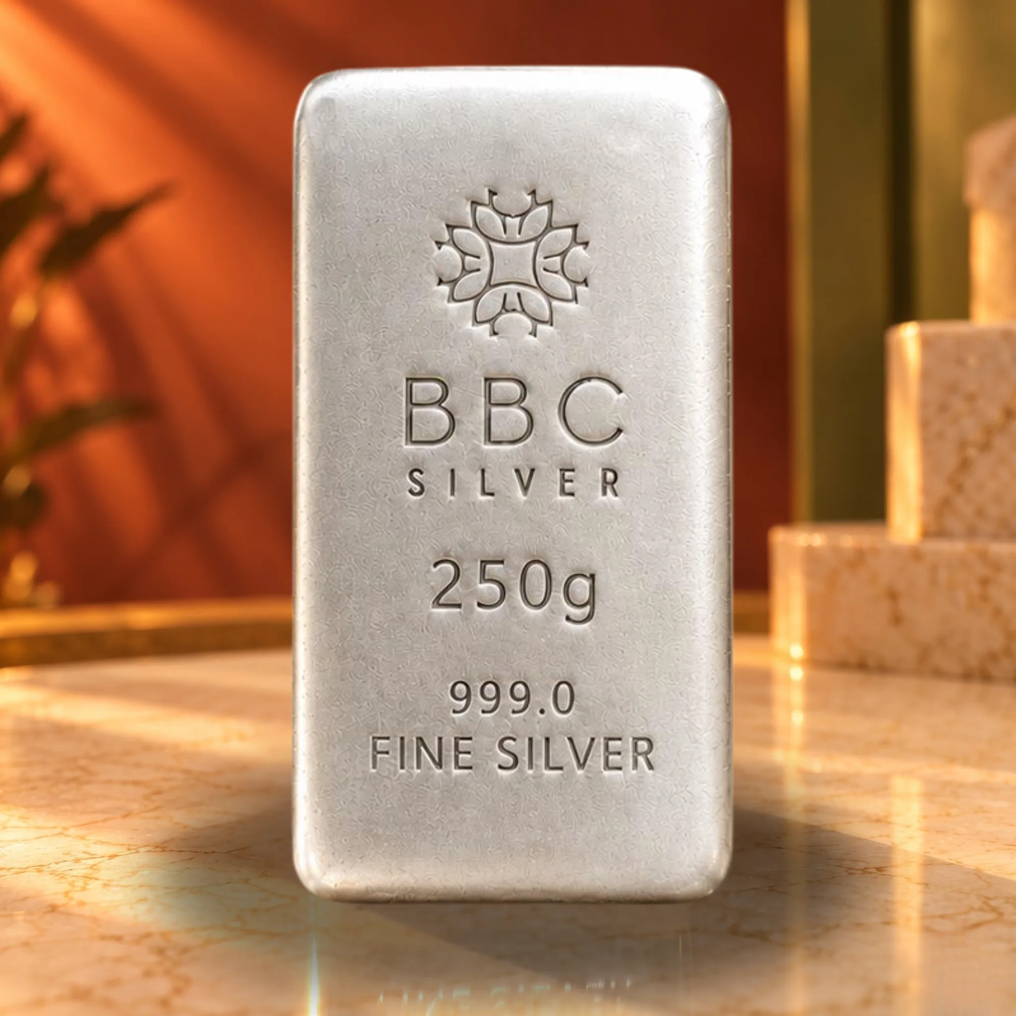 Verrah 250g Fine Silver Bar 999 Purity — view 1