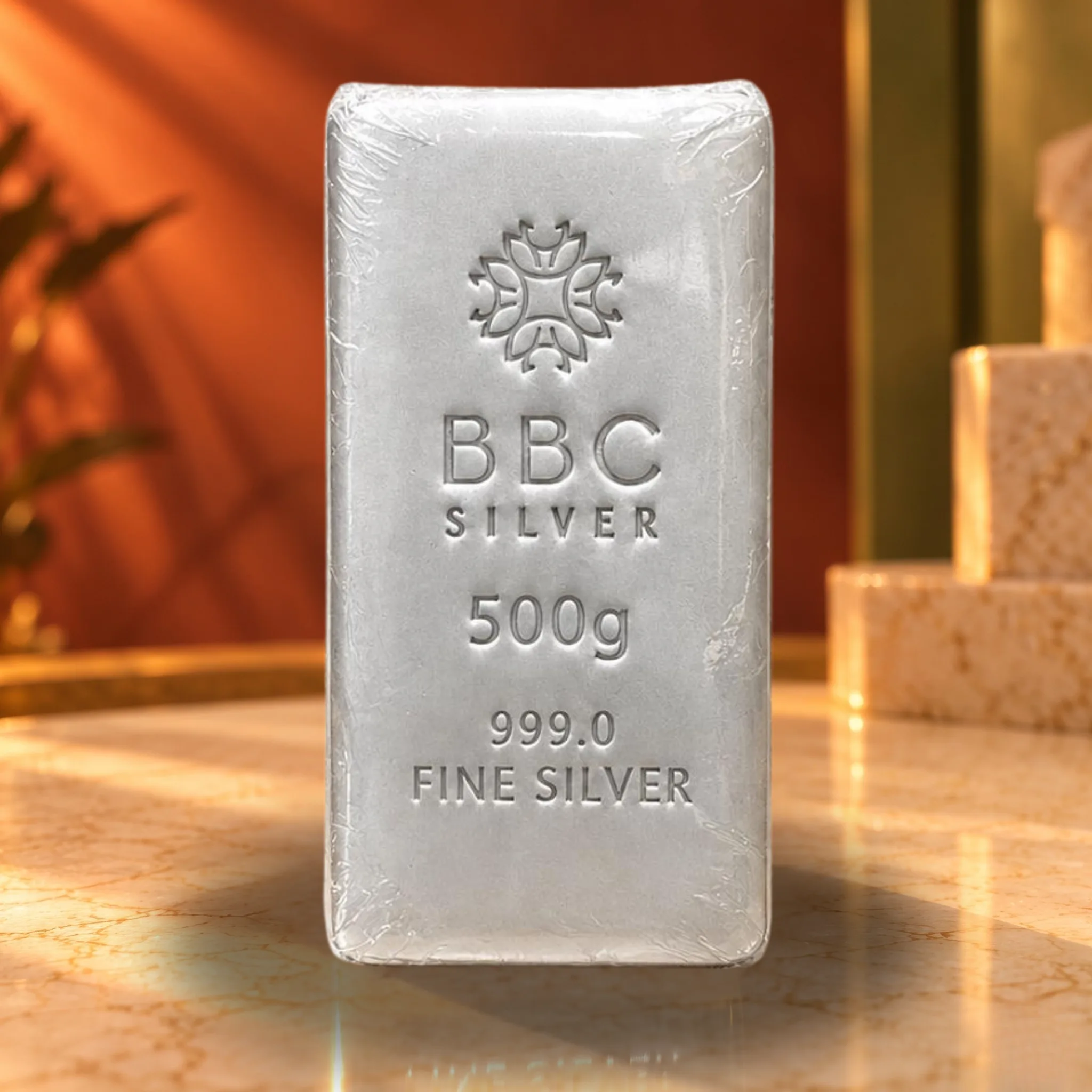 Verrah 500g Fine Silver Bar 999 Purity — view 1