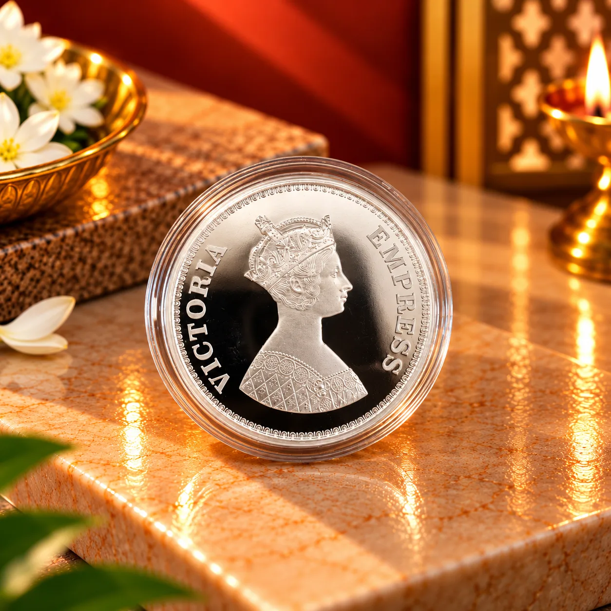 Verrah Victoria Empress Fine Silver Coin 999 — view 1